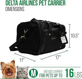 Pet Carrier Airline Dimension Requirements – Find the Right Size for Your Pet’s Airline Travel image 0